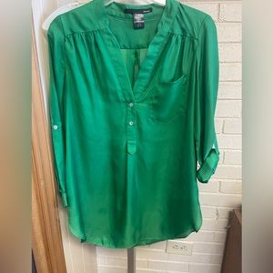 Ellison Kelly Green Tunic Blouse